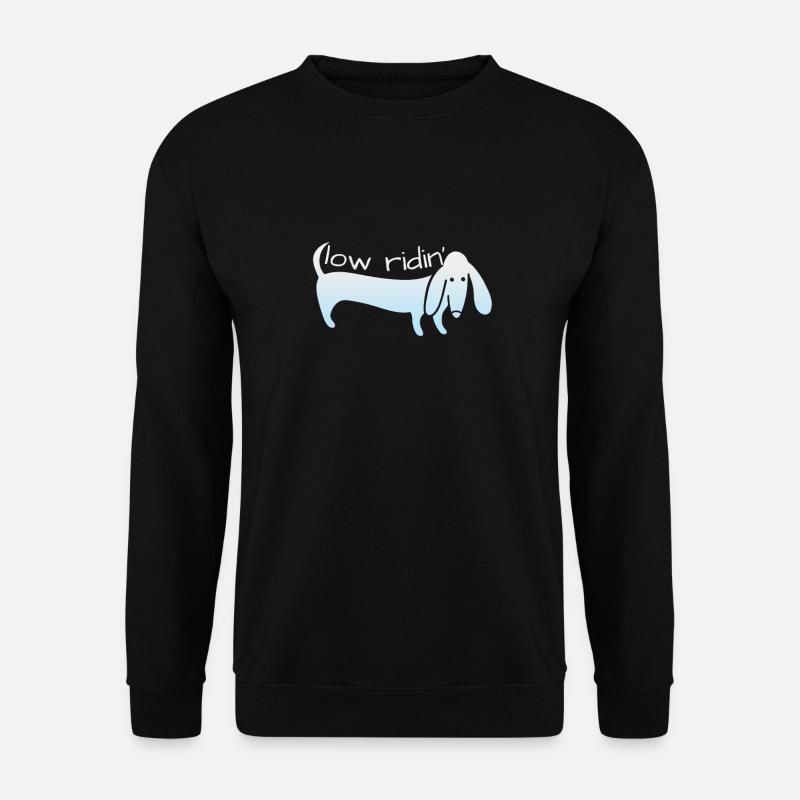 dachshund - Unisex Sweatshirt - black