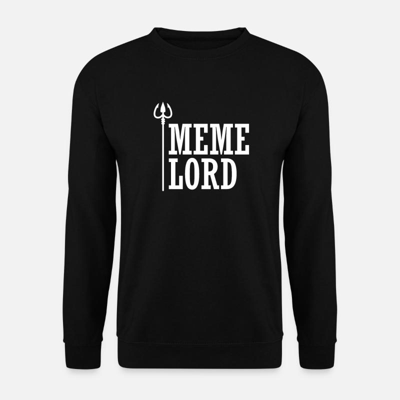 Meme Lord - Unisex Pullover - Schwarz