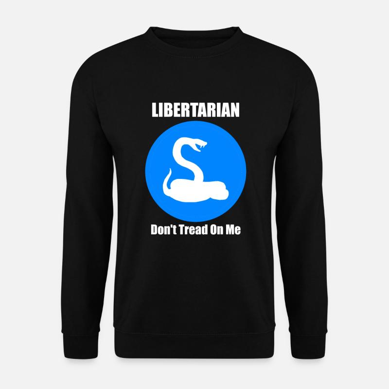 Politics Libertarianism Anarchy Left Right Left - Unisex Sweatshirt - black