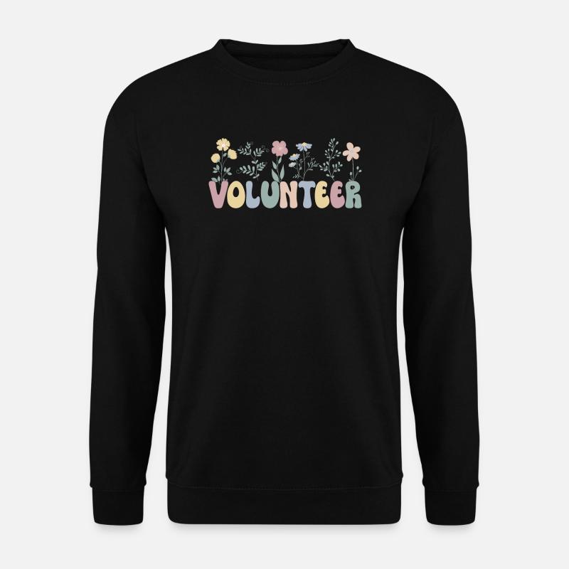 Ehrenamtliche Arbeit Freiwilliger Helfer Bénévole - Sweat-shirt Unisexe - noir