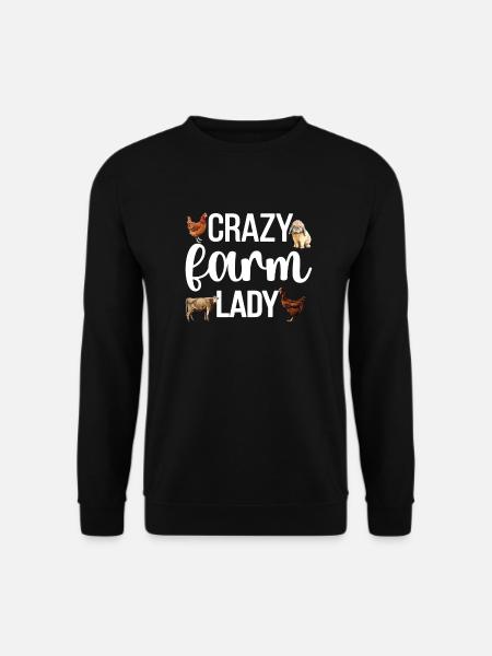 Farmer Farm owner Farm owner Farmer's wife - Unisex Sweatshirt - black