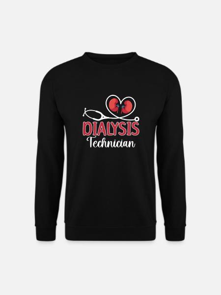 Dialysetechniker Geschenk Techniker In Der Dialyse - Unisex Pullover - Schwarz