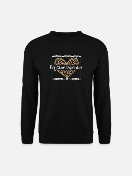 Beste Ergotherapeutin Ergotherapie Ergotherapeut - Unisex Pullover - Schwarz