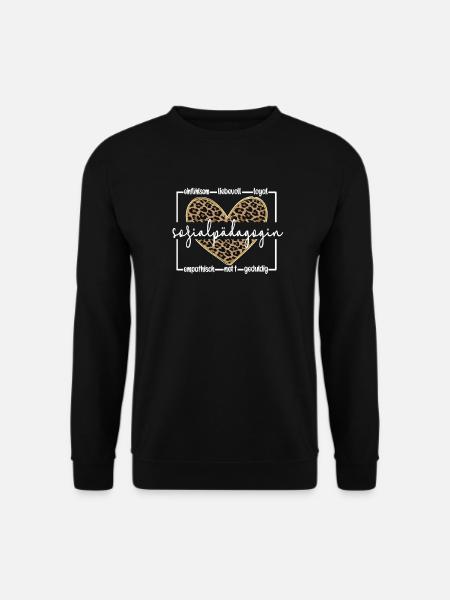 Beste Sozialpädagogin Sozialpädagogik Geschenk - Unisex Pullover - Schwarz