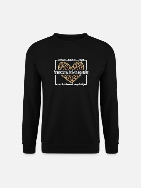 Beste Zahnmedizinische Fachangestellte Geschenk - Unisex Pullover - Schwarz