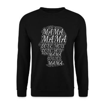 Mother's Day Gamer Mom Gift Idea Funny - Unisex Sweatshirt - black - Front - Alina (178cm) & Michal (187cm)