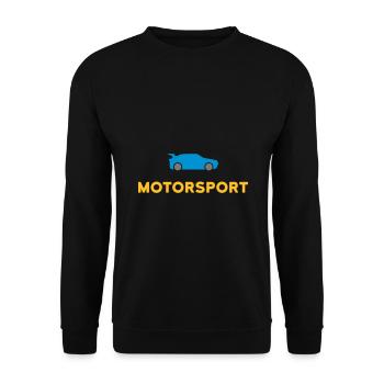★ couleurs de conception interchangeables ★ Motorsport (voiture de sport) - Sweat-shirt Unisexe - noir - Devant - Alina (178cm) & Michal (187cm)