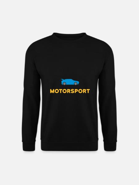 ★ Designfarben änderbar ★ Motorsport (Sportwagen) - Unisex Pullover - Schwarz