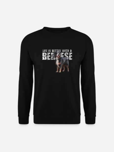 Bouvier bernois - Sweat-shirt Unisexe - noir