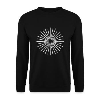 Schlagzeug - Unisex Pullover - Schwarz - Vorne - Alina (178cm) & Michal (187cm)
