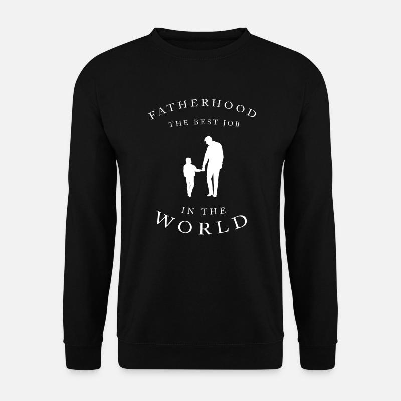 father - Unisex Sweatshirt - black