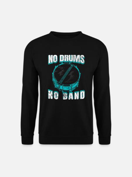 Drums - Unisex Sweatshirt - black