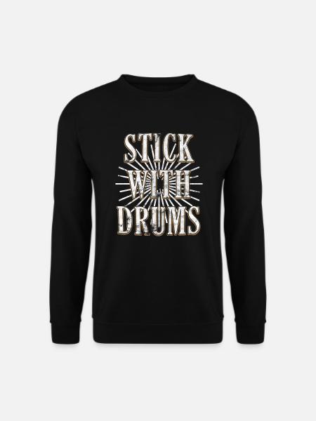 Drums - Unisex Sweatshirt - black