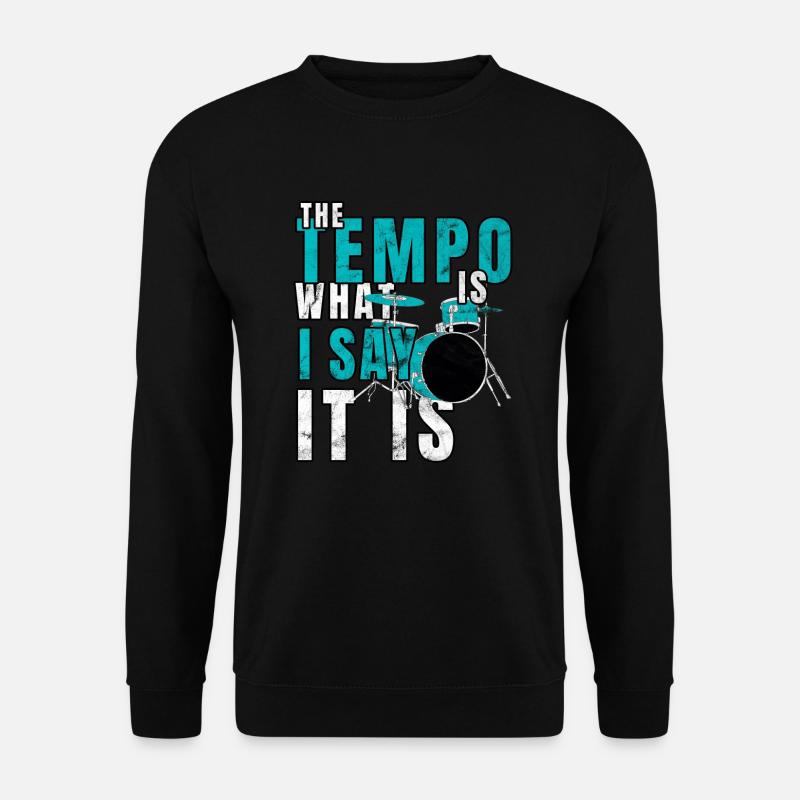 Drums - Unisex Sweatshirt - black