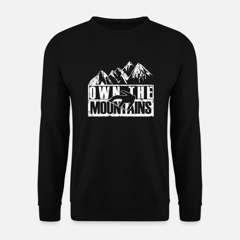 Snowboarding - Unisex Sweatshirt - black
