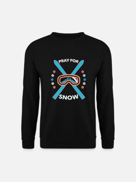 Ski Ski Ski Ski Ski Ski - Sweat-shirt Unisexe - noir