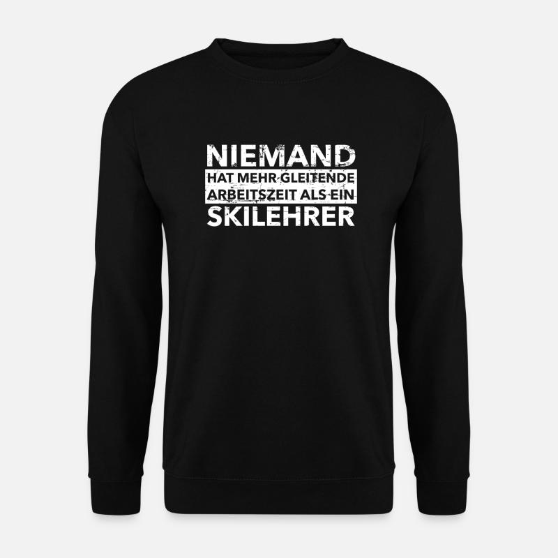 ski instructor - Unisex Sweatshirt - black