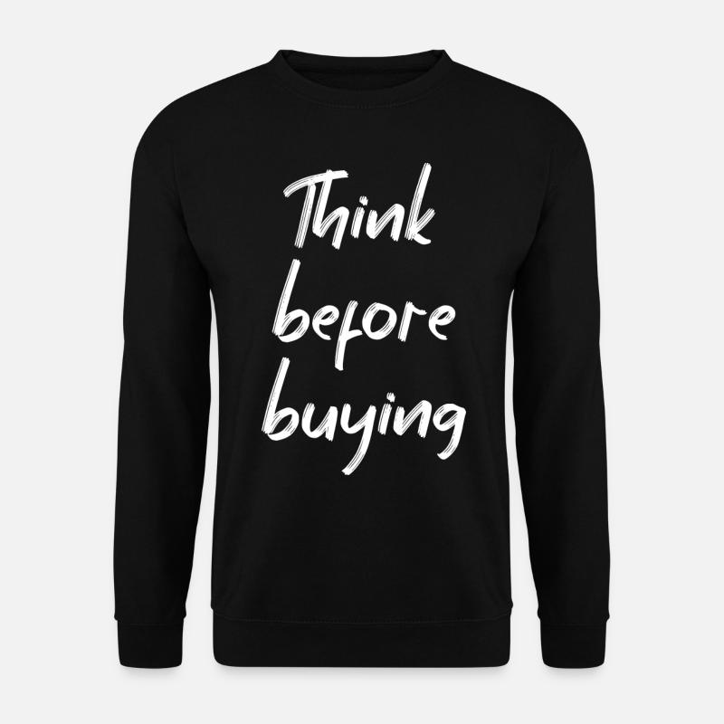 Minimalism - Unisex Sweatshirt - black