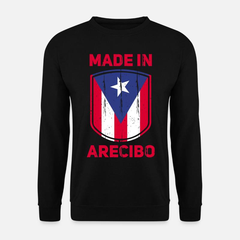 Arecibo Puerto Rico - Unisex Pullover - Schwarz