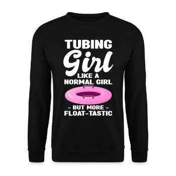 Rafting - Unisex Pullover - Schwarz - Vorne - Alina (178cm) & Michal (187cm)