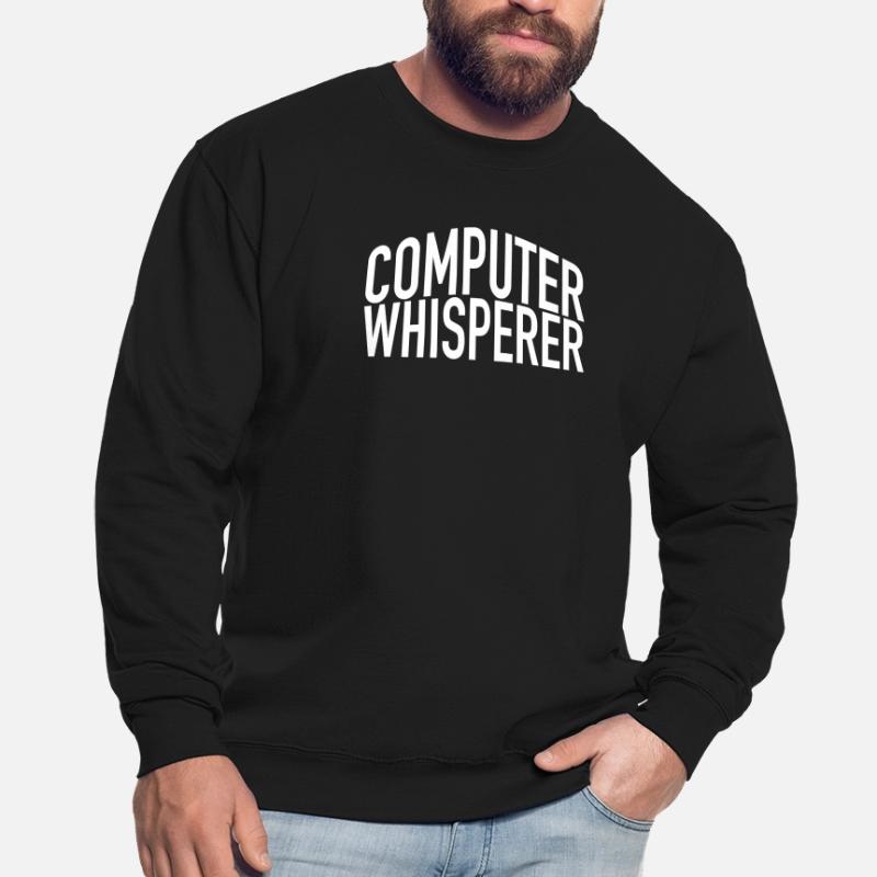 Computer Whisperer Tech Support IT Support IT Nerd Unisex Pullover