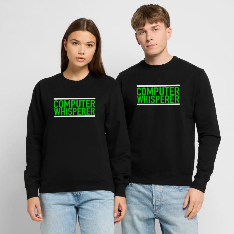 Computer Whisperer Support technique Support informatique IT Nerd Sweat-shirt Unisexe