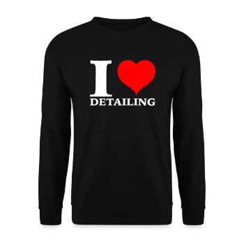 Voiture voiture voiture voiture - Sweat-shirt Unisexe - noir - Devant - Alina (178cm) & Michal (187cm)