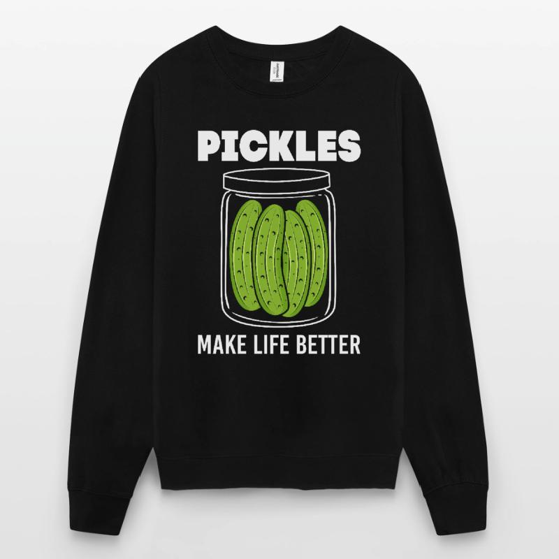 Concombre Cornichon de concombre Sweat-shirt Unisexe