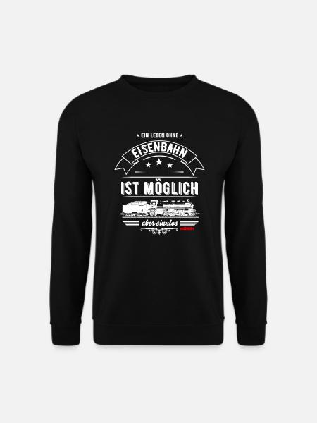Märklin Ein Leben Ohne Eisenbahn - Unisex Pullover - Schwarz