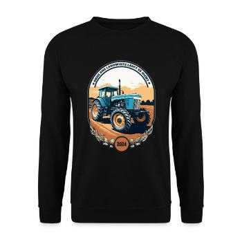 Farmers 2024 - Unisex Sweatshirt - black - Front - Alina (178cm) & Michal (187cm)