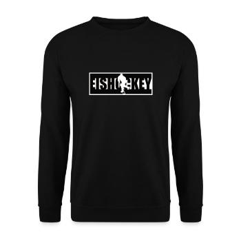 Eishockey - Eishockey TShirt - Unisex Pullover - Schwarz - Vorne - Alina (178cm) & Michal (187cm)