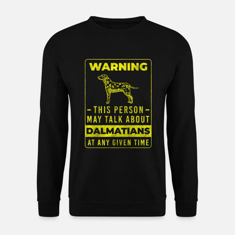 Races de chiens pattes points amour animal - Sweat-shirt Unisexe - noir
