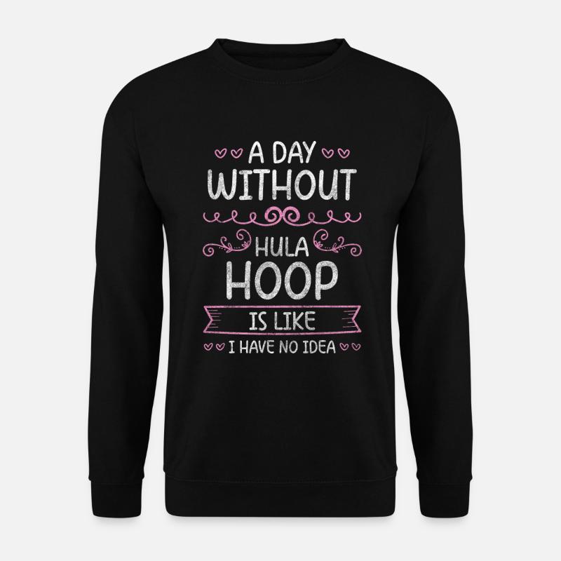 Reifen Trend Fit Hüfte - Unisex Pullover - Schwarz
