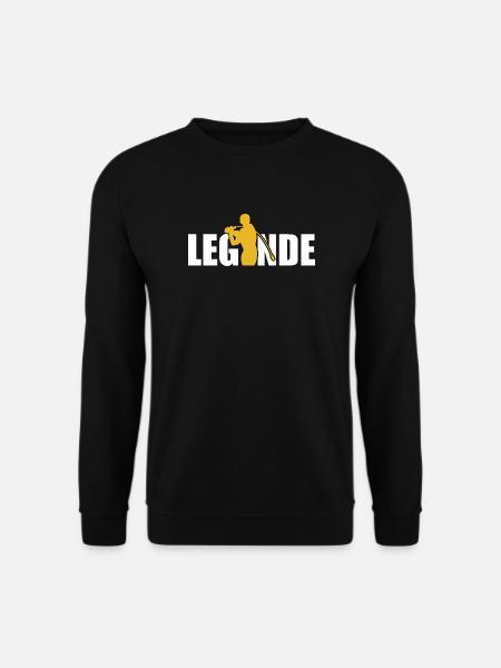 Hornussen Legende - Unisex Pullover - Schwarz