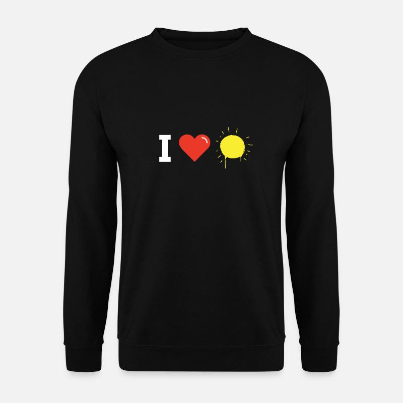 Sommer Liebe - Unisex Pullover - Schwarz