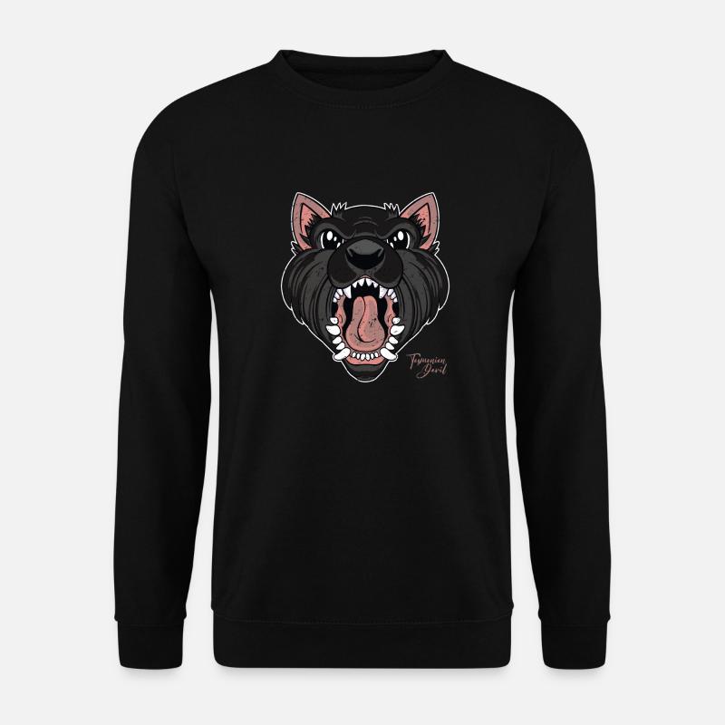 Tasmanian Devil - Unisex Pullover - Schwarz