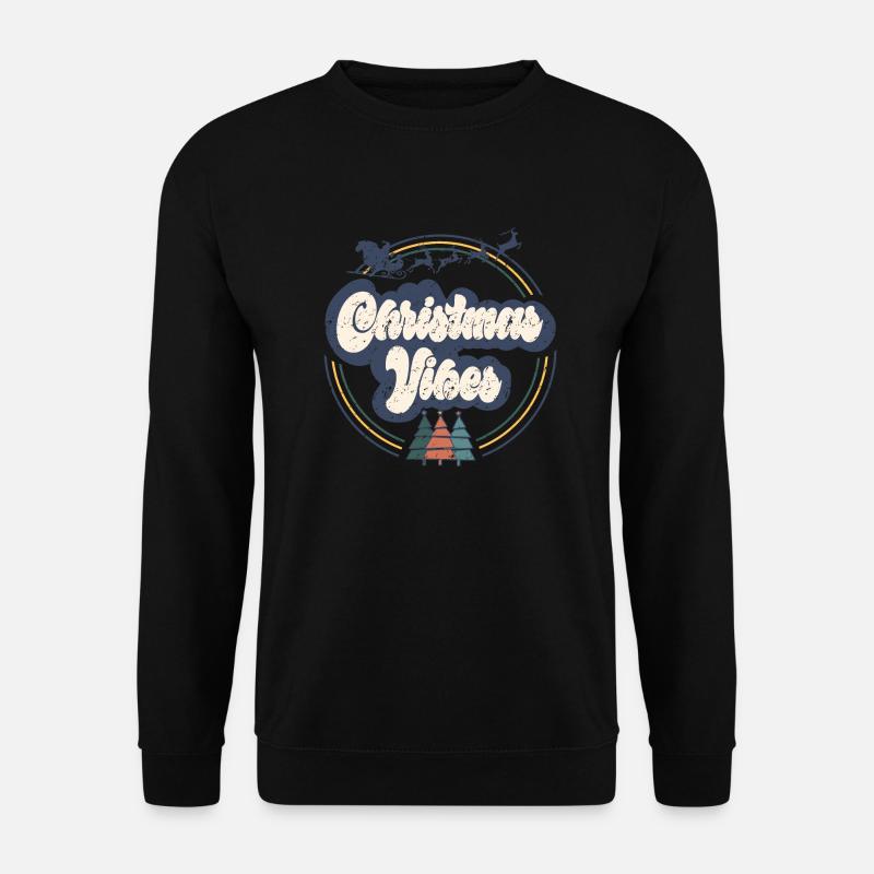 Christmas Vibes - Unisex Pullover - Schwarz