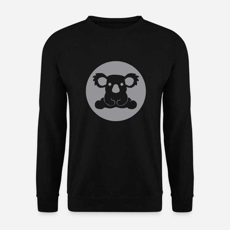KOALA BEAR - Australie - Sweat-shirt Unisexe - noir