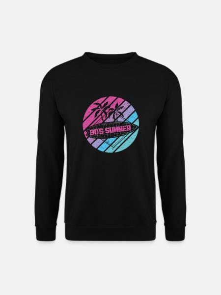 90's summer - Unisex Sweatshirt - black