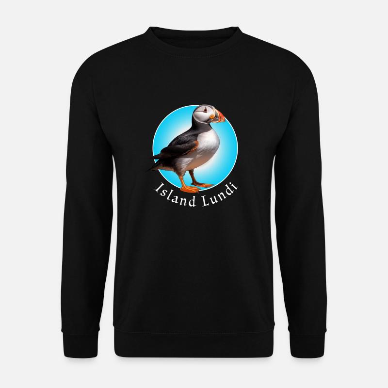 Island Lundi - Unisex Pullover - Schwarz