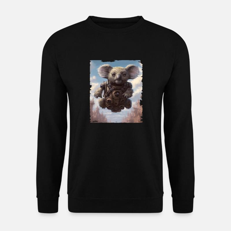 Koala Bear - Unisex Sweatshirt - black