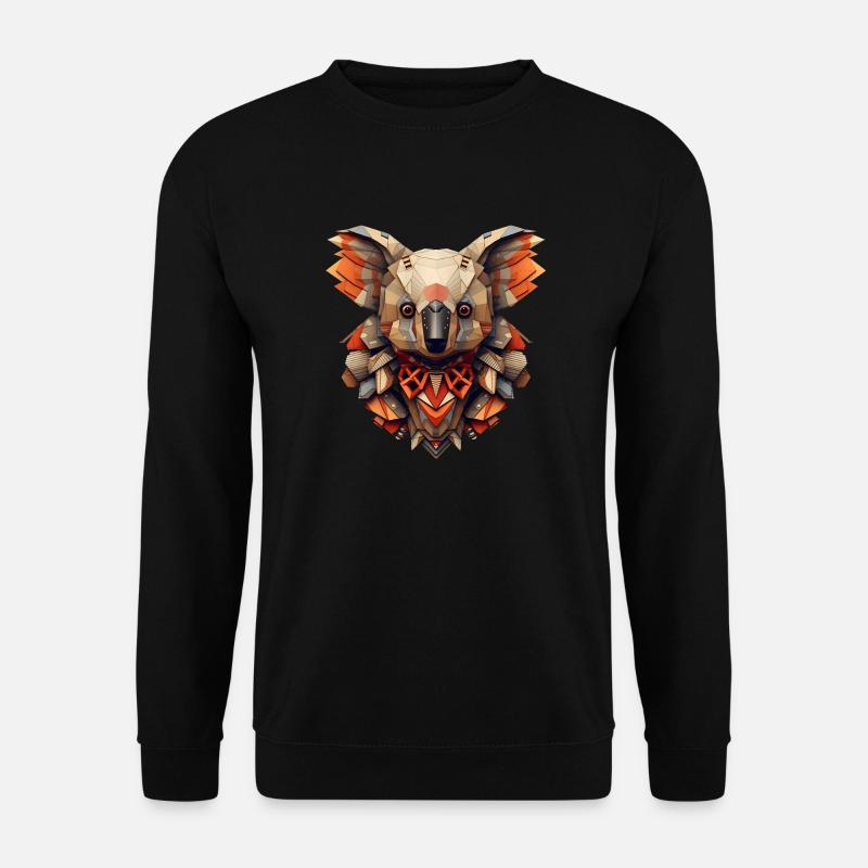 Effigie de koala - Sweat-shirt Unisexe - noir
