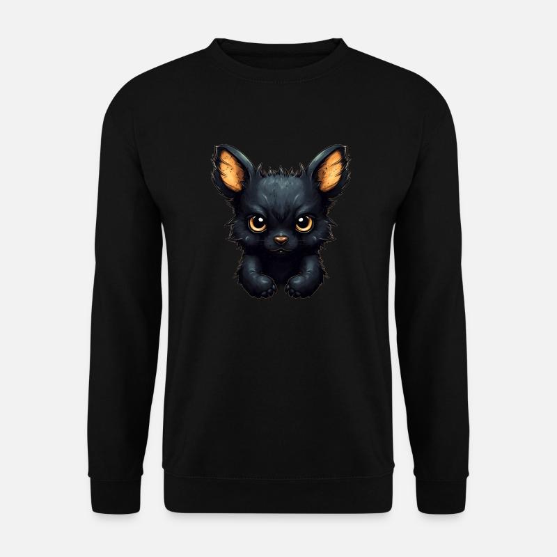 Super cute Dog retro style - Unisex Pullover - Schwarz