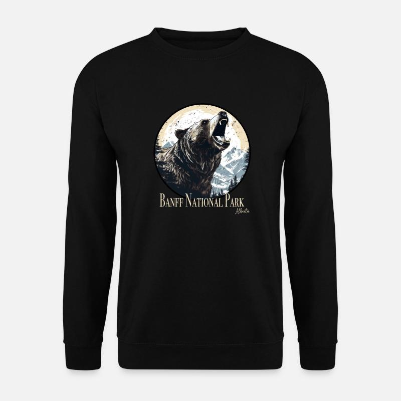 Banff National Park - Unisex Pullover - Schwarz
