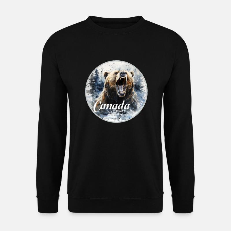 Canada British Columbia - Unisex Sweatshirt - black