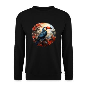 Toucan - Unisex Pullover - Schwarz - Vorne - Alina (178cm) & Michal (187cm)