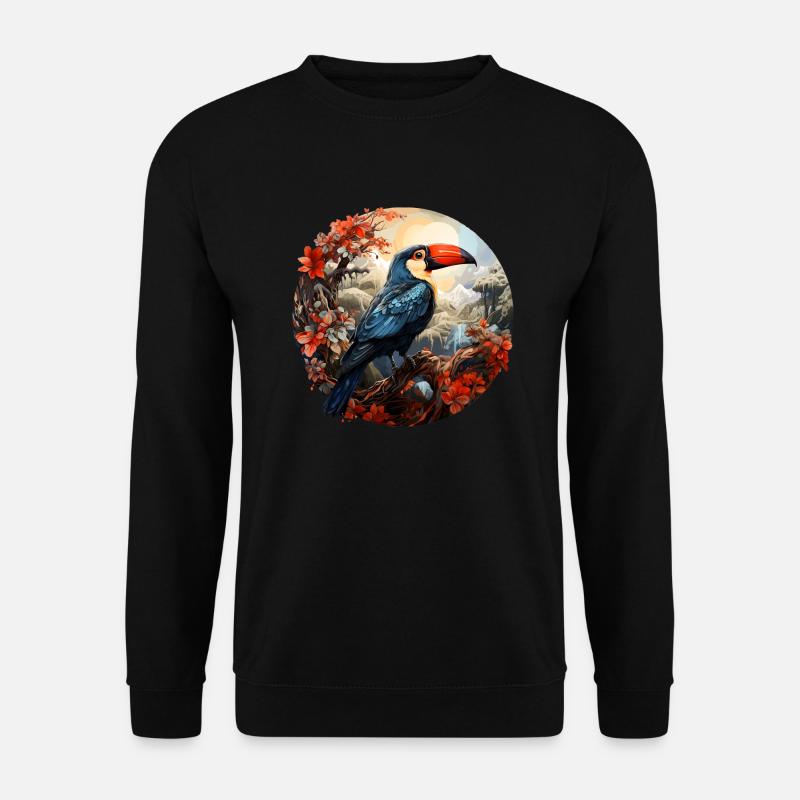 Toucan - Unisex Pullover - Schwarz