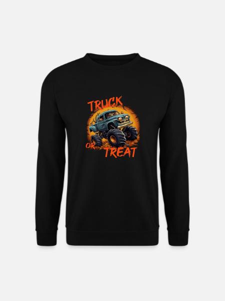 Camion ou friandise - Sweat-shirt Unisexe - noir