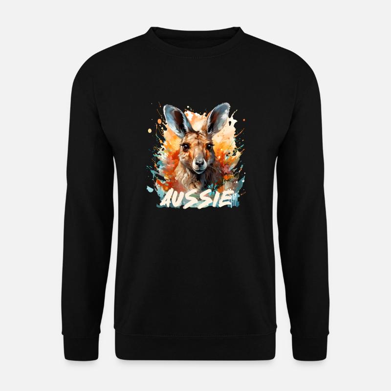 Aussie - Unisex Sweatshirt - black