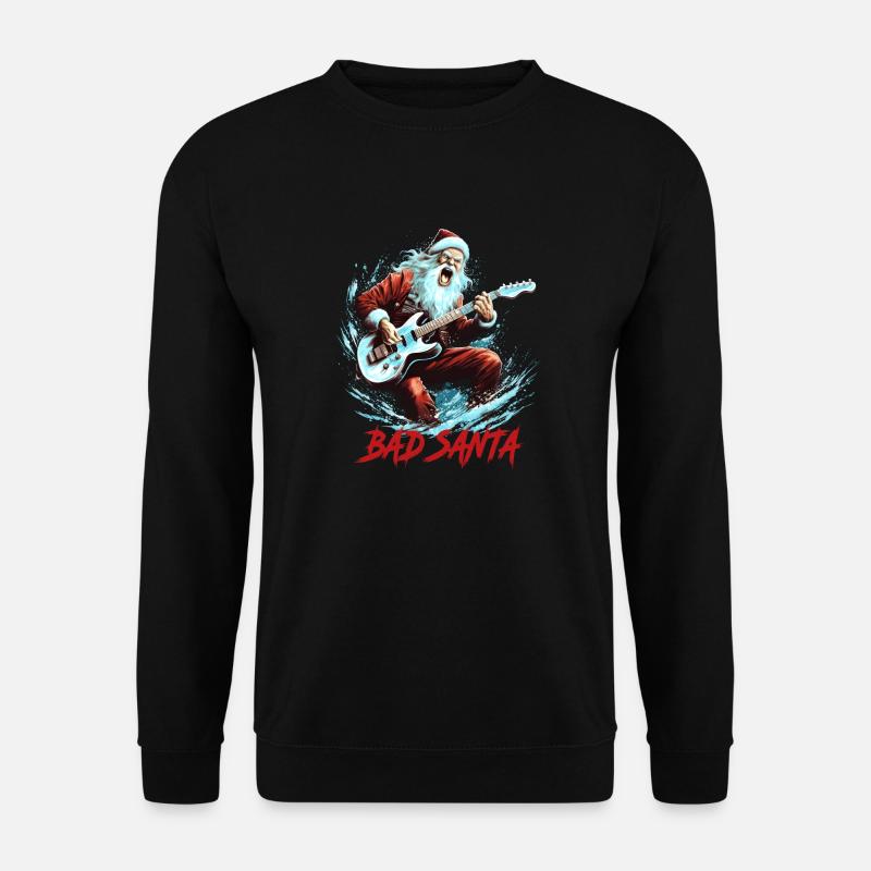 BAD SANTA - Unisex Pullover - Schwarz
